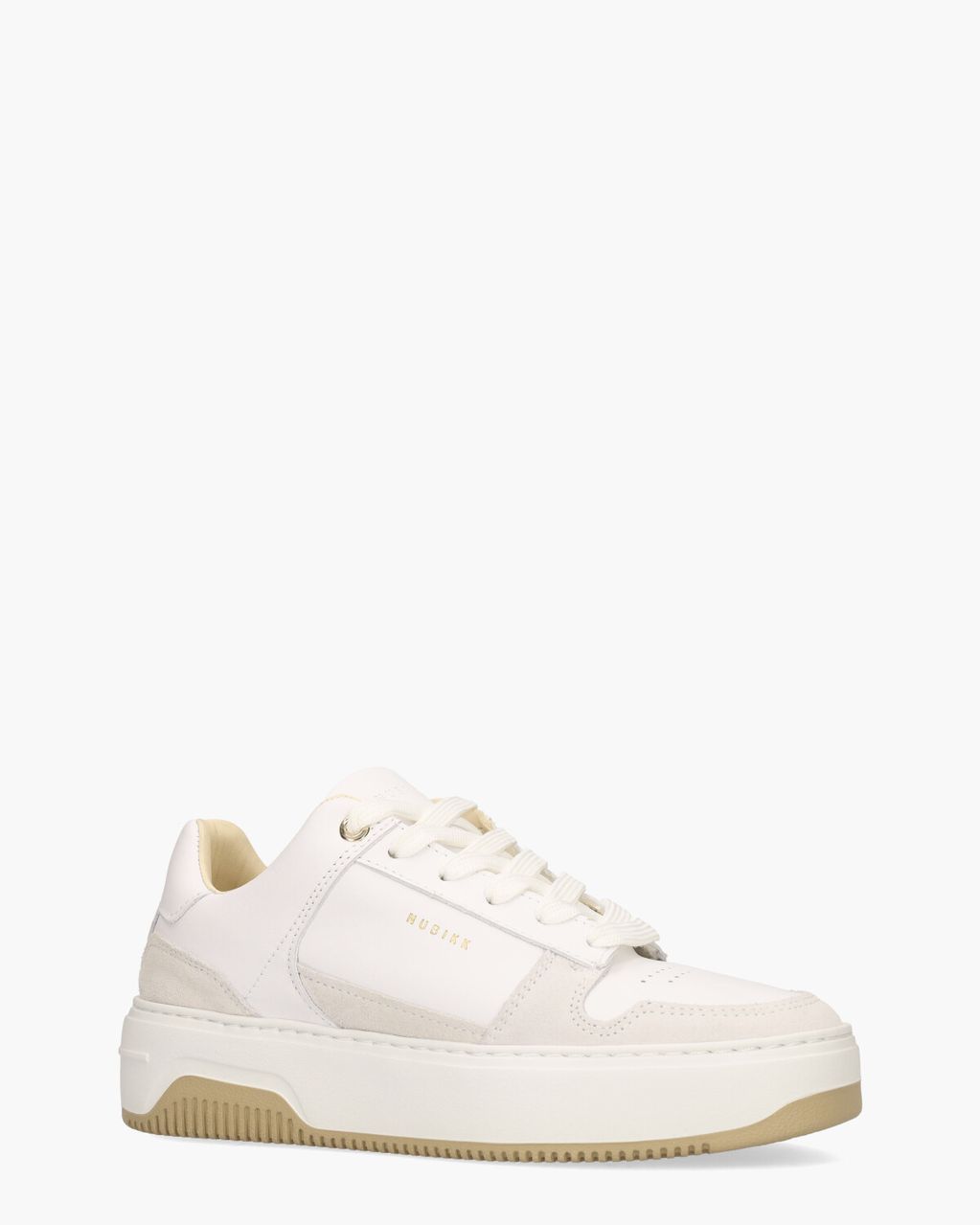 Nubikk Basket Court Wit/Off-White Damessneakers