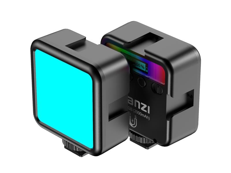 Ulanzi Videoleuchte VL49 RGB Kompaktes Mini-Licht mit Spezialeffekten