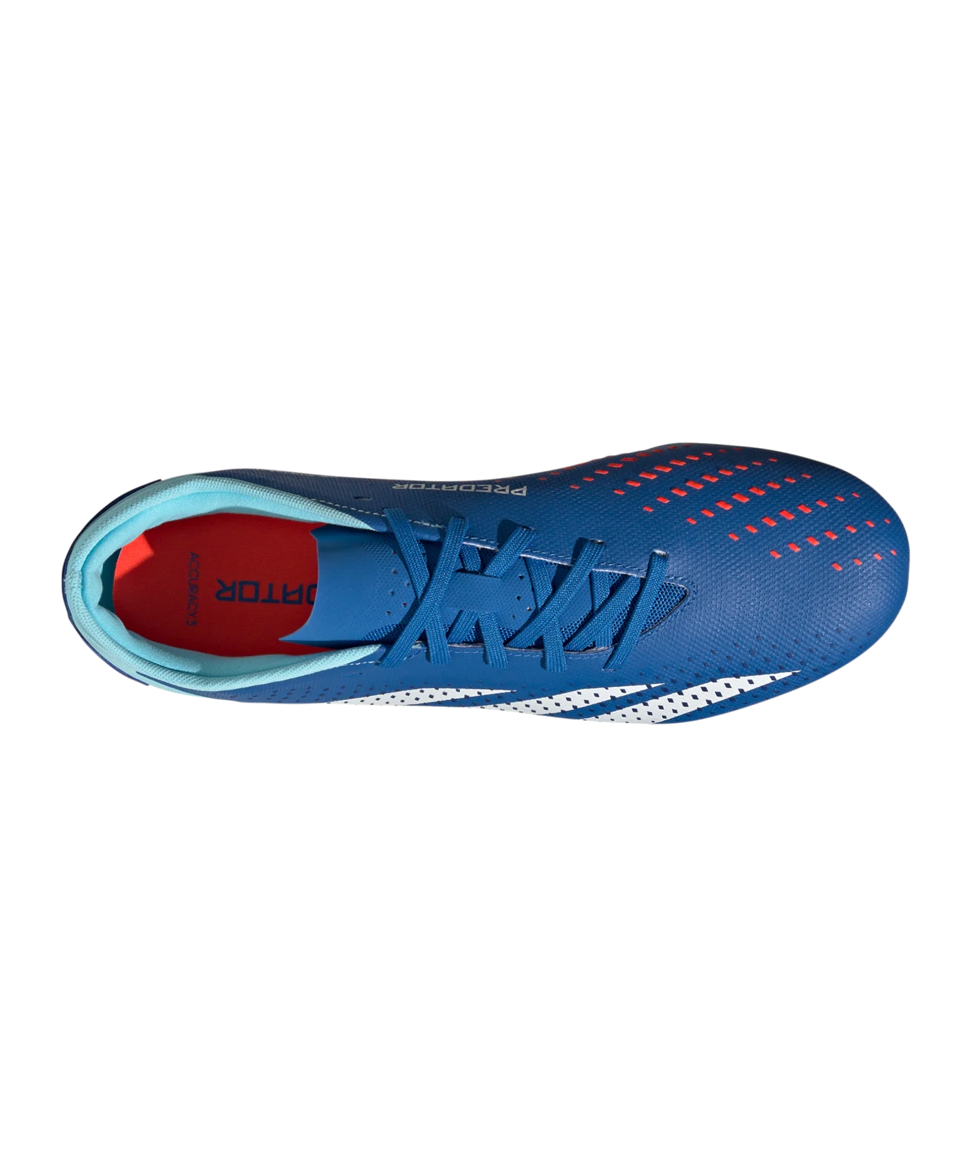 adidas Predator Accuracy.3 L FG Marinerush Blau Weiss Blau