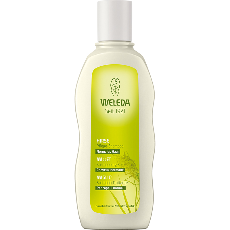 Weleda Shampoo<br>190 ml, Flasche, Pflege Hirse