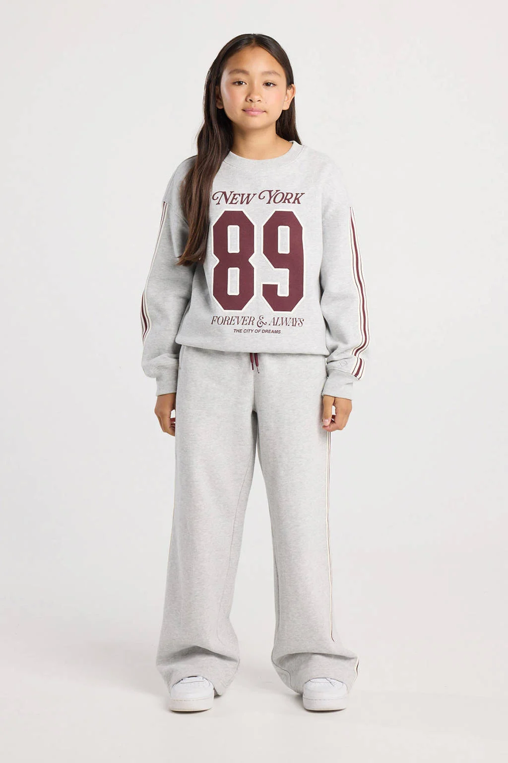 America Today sweater grijs