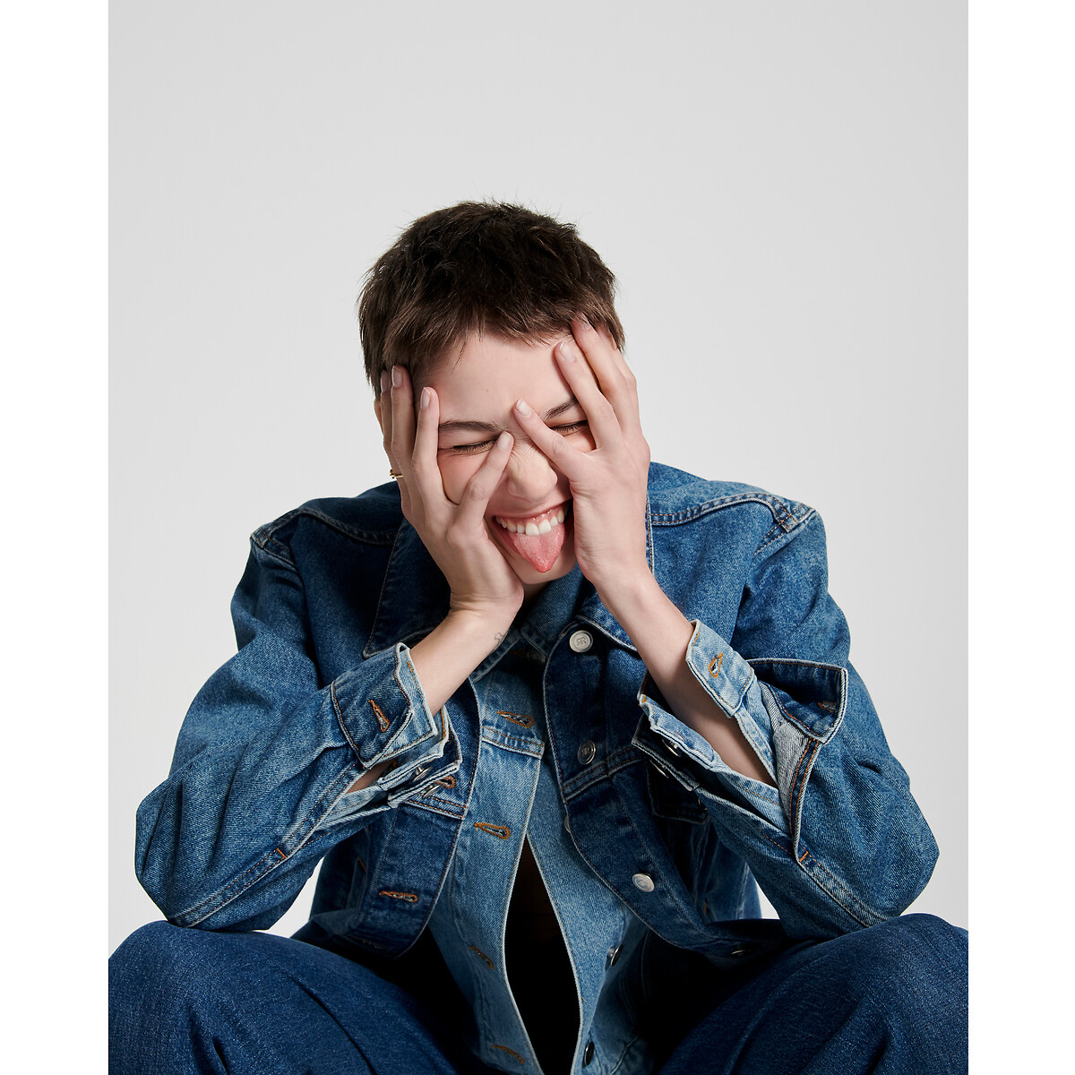 COLEÇÕES LA REDOUTE<br>Colete jeans