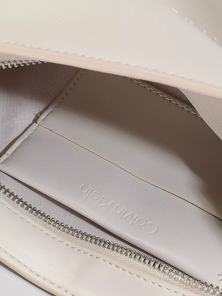 CALVIN KLEIN Tasche - Schultertasche EMBOSSED creme