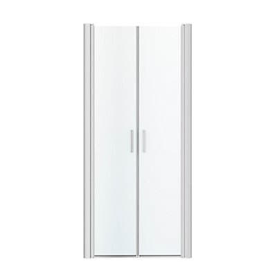 Porte de douche battante GoodHome Beloya transparente 90 cm