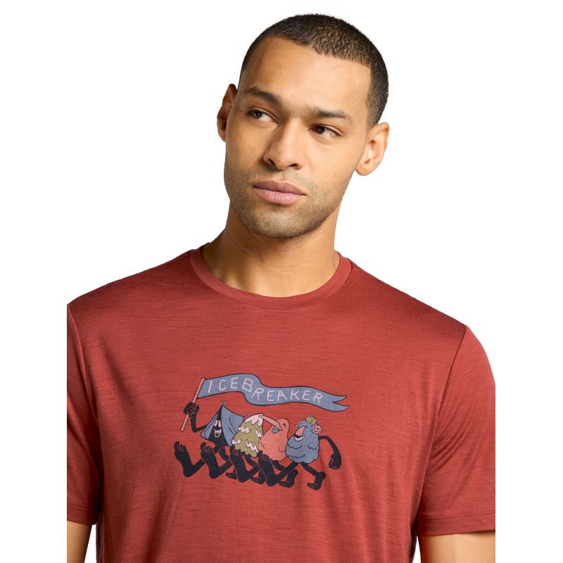 Merino 150 Tech Lite SS Tee Hike Together - T-shirt en laine mérinos homme