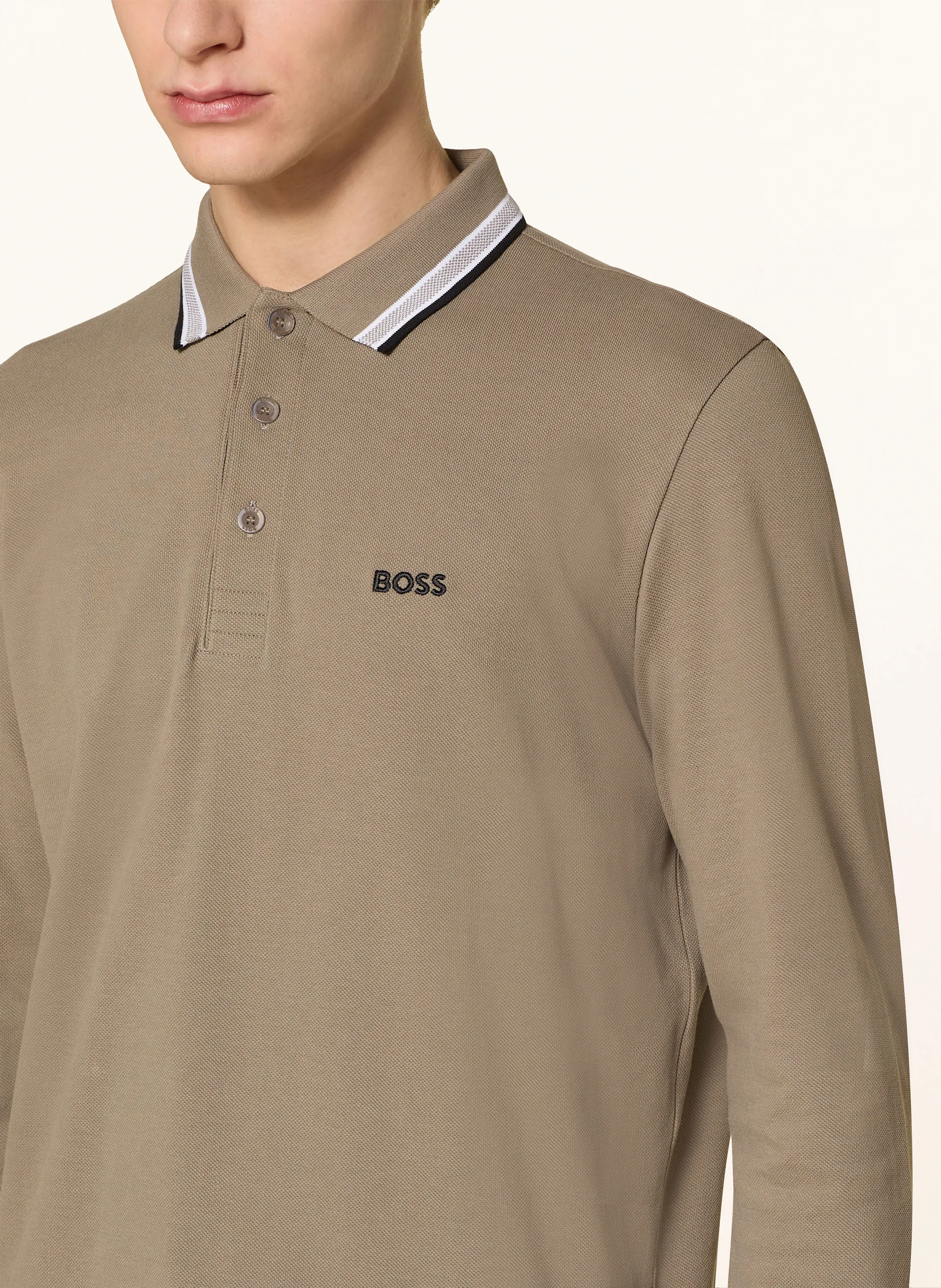 BOSS Piqué-Poloshirt PLISY Regular Fit