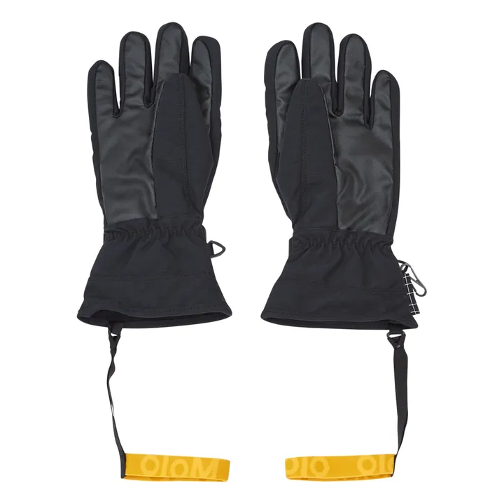 Molo Gants de Ski Matière Recyclée Mack Active | Noir
