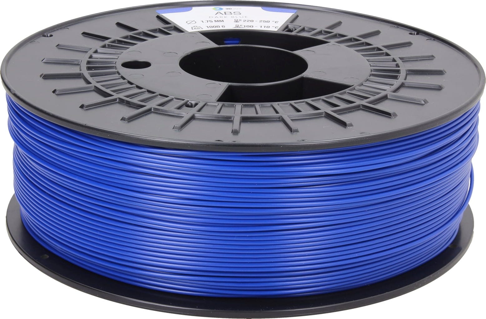 3DJAKE  ABS Dunkelblau, 1,75 mm / 1000 g    ABS Filament für industrielle Anwendungen in Dunkelblau