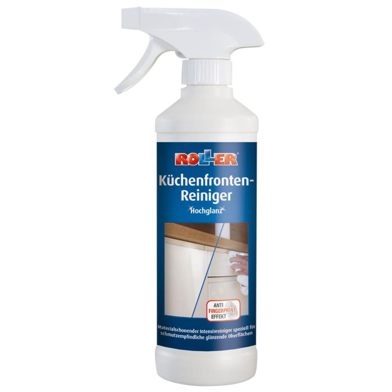 ROLLER Küchenfronten-Reiniger - Hochglanz-Oberflächen - 500 ml