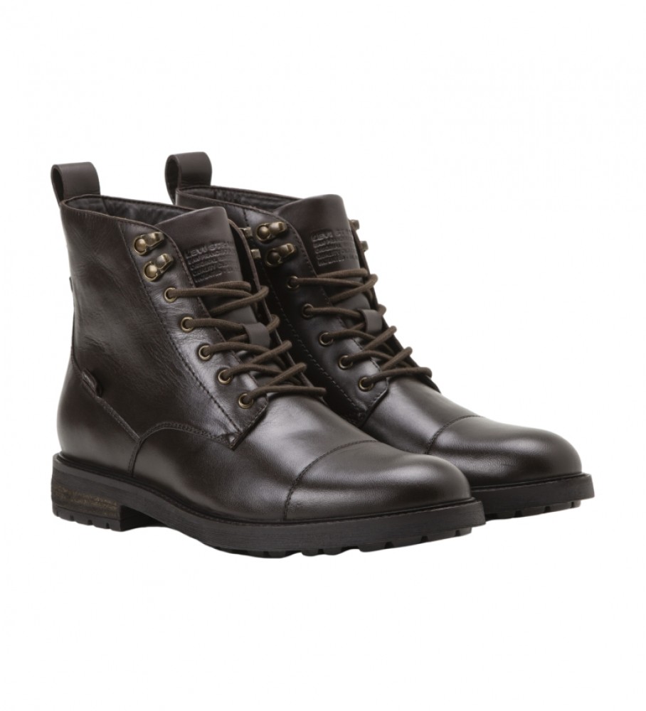 Botas Levi's Emerson 2.0 de couro preto