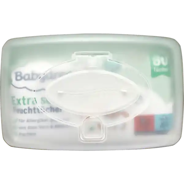 extra sensitive Feuchttücher Box