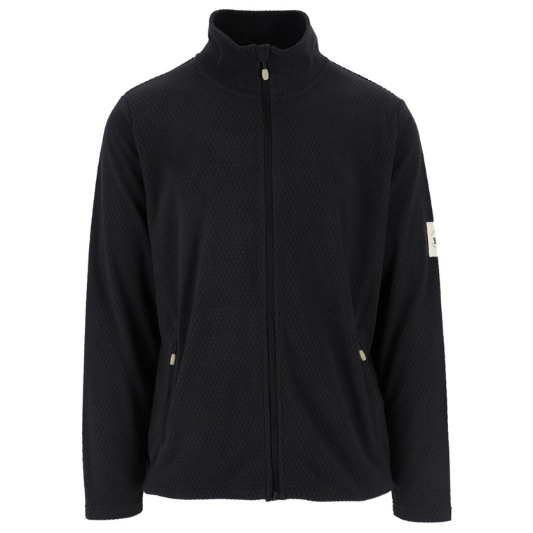 Twentyfour Finse LZ Fleece H Shadow Black