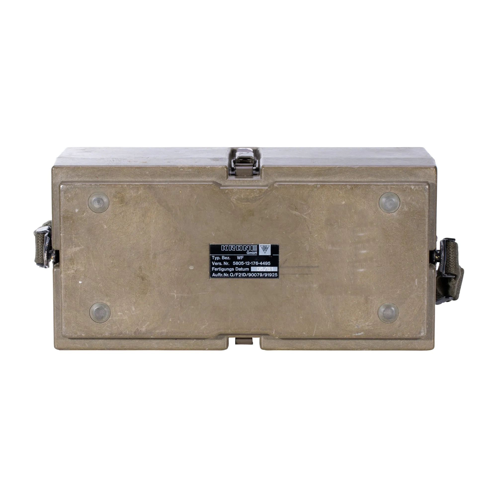 Bundeswehr Original -  BW Feldtelefon Krone WF im Koffer gebraucht