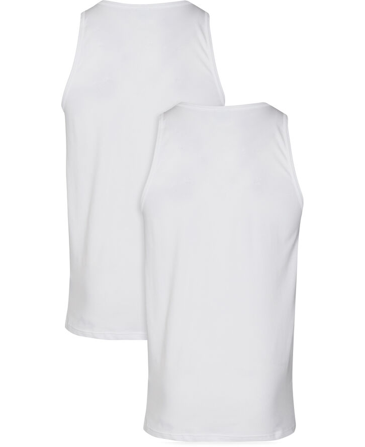 JBS JBS 2-pack singlet GOTS Hvid