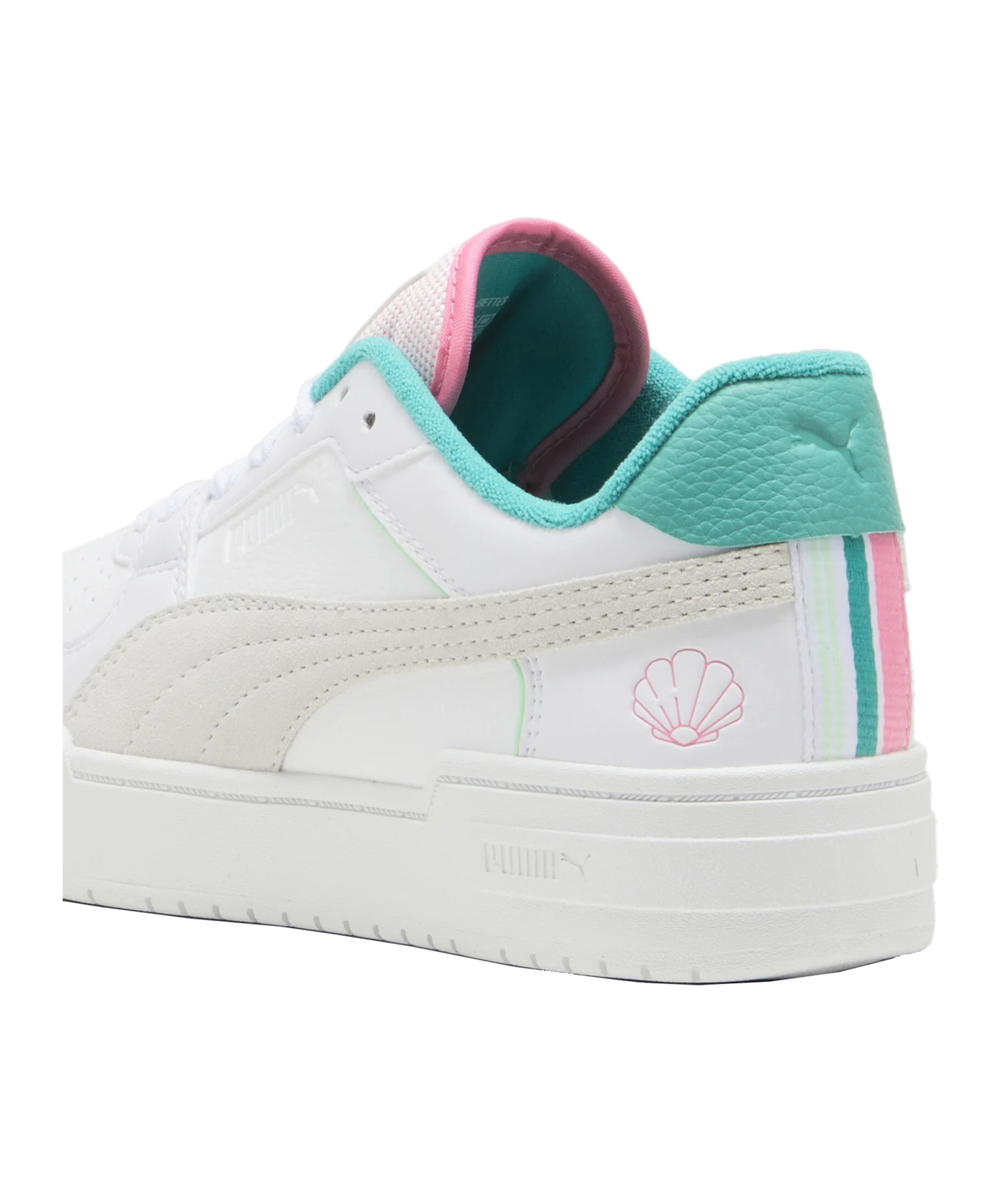 PUMA CA Pro Retro Resort Damen Weiss Grün F01