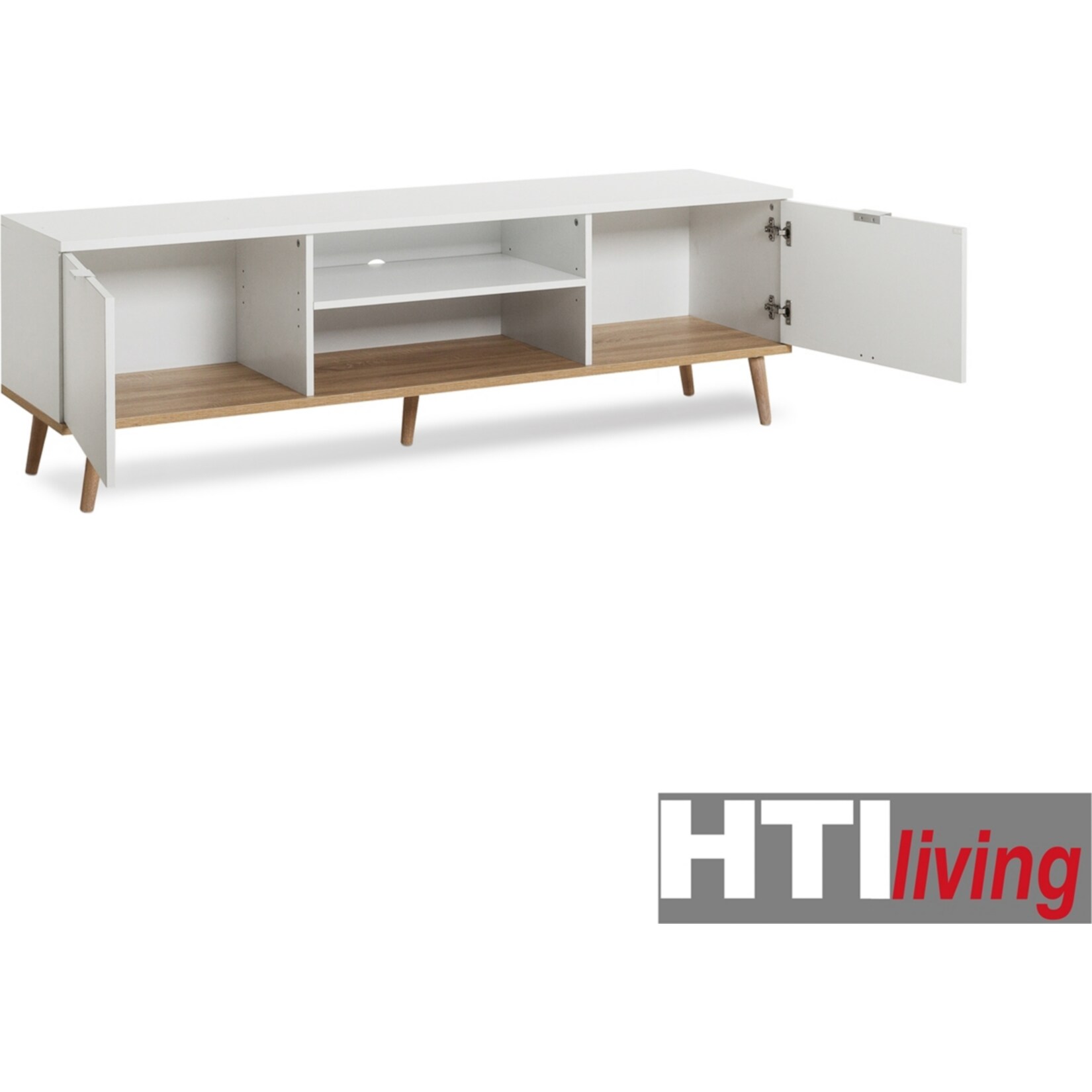HTI-Living TV-Board Göteborg mit 4 Fächern