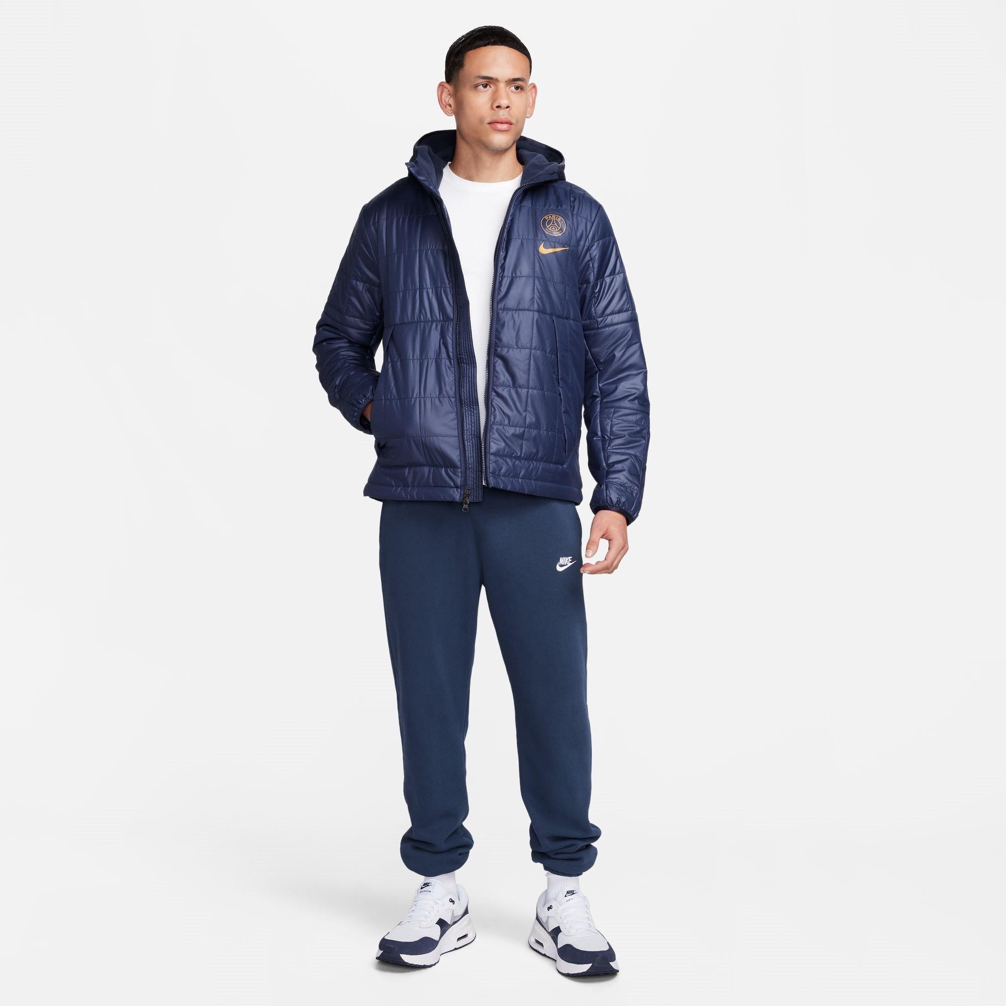 Nike Paris Saint Germain Fleece Lined Hooded Jacket Adults