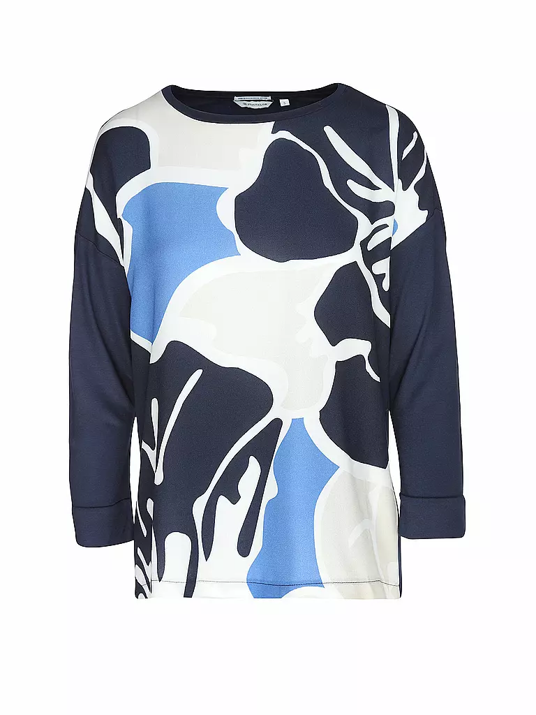 TOM TAILOR Langarmshirt blau