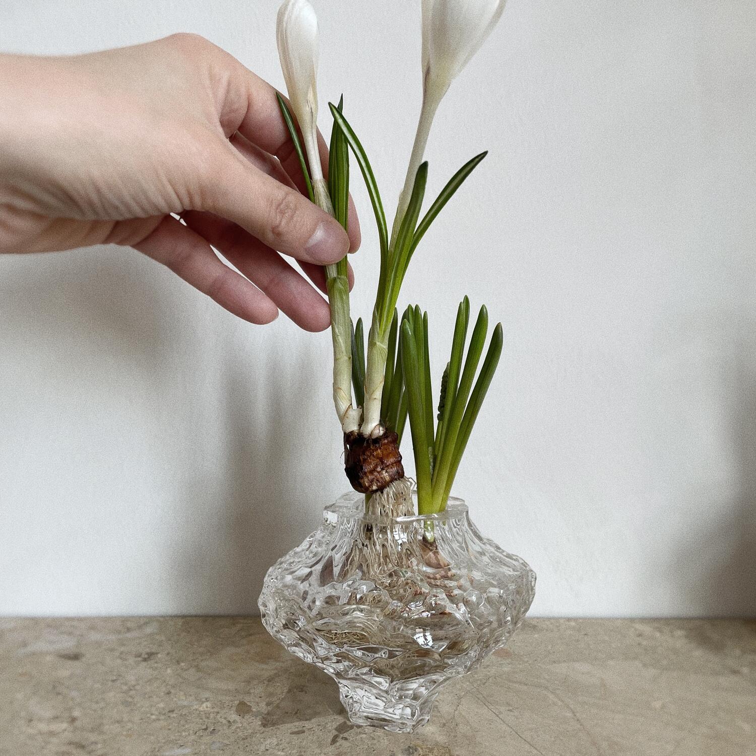 Hein Studio  Canyon vase, lille - klar