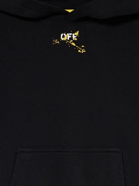 Off-White Diagonal Splat Logo Hoodie