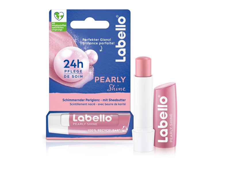 LABELLO Lippenpflege Pearly Shine 4.8 g Lippenpomade für einen schimmernden Perlglanz auf den Lippen