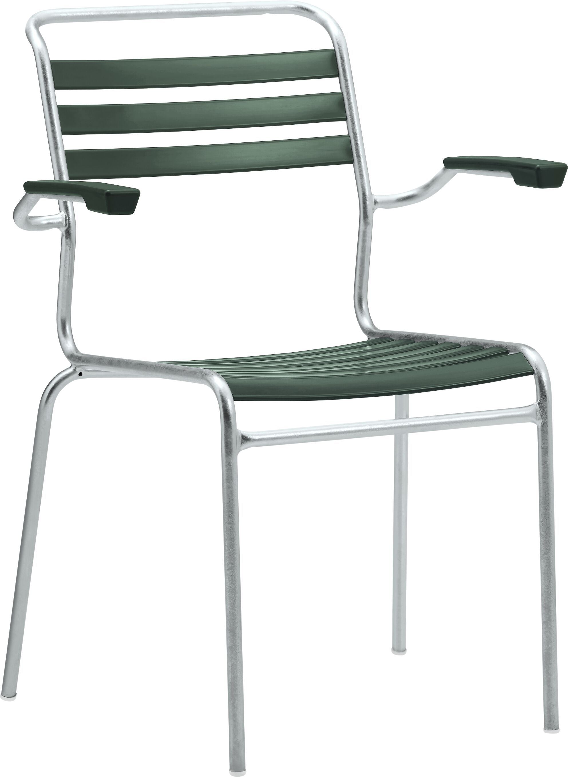 Schaffner SÄNTIS Stuhl - Dunkelgruen / B: 62.0 cm x T: 60.0 cm x H: 85.0 cm