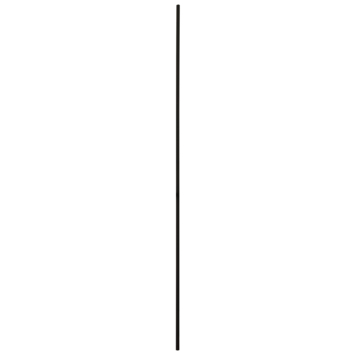 Hoekprofiel kunststof zwart 20x20 mm 260 cm
