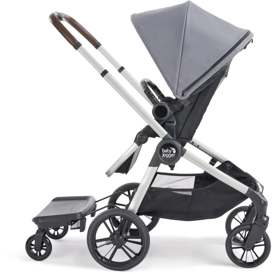 baby jogger Kinderwagen City Sights inkl. Babywanne Dark Slate und Wetterschutz