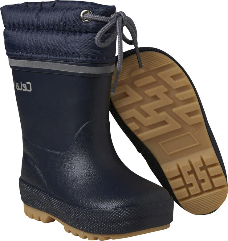 CeLaVi Thermal wellies w. lining-solid Dark navy
