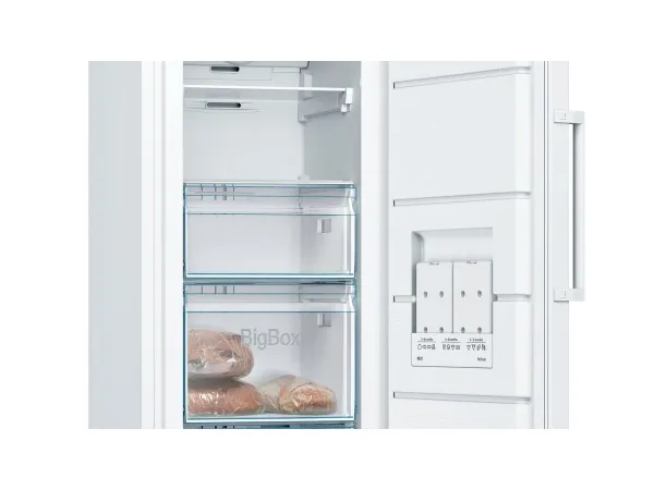 Bosch Serie | 4 GSN29VWEP - Fryser - stående - bredde: 60 cm - dybde: 65 cm - højde: 161 cm - 200 liter - Klasse E - hvid