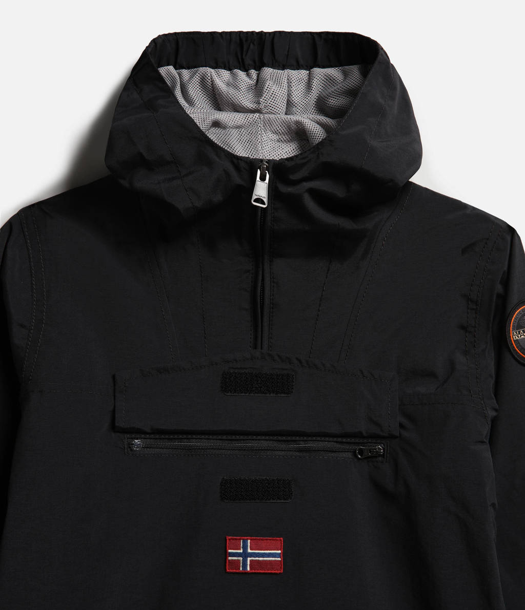 Napapijri anorak zomerjas Rainforest zwart