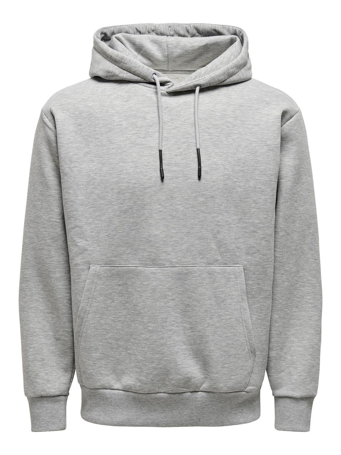 ONSCERES Sweatshirt Light Grey Melange