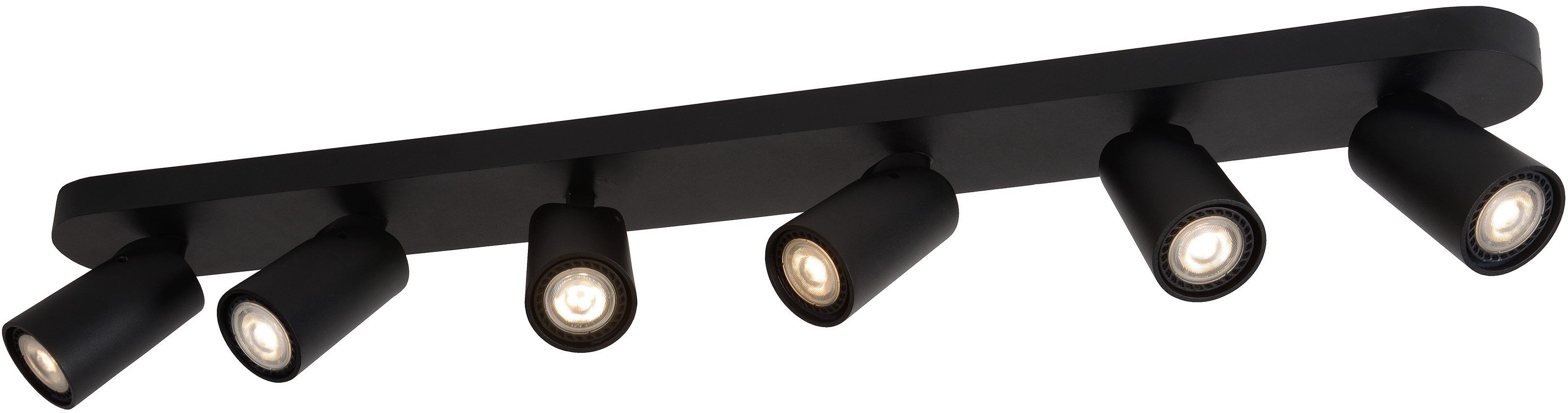 Plafondspot Zwart Xyrus B85.4 x D14 cm