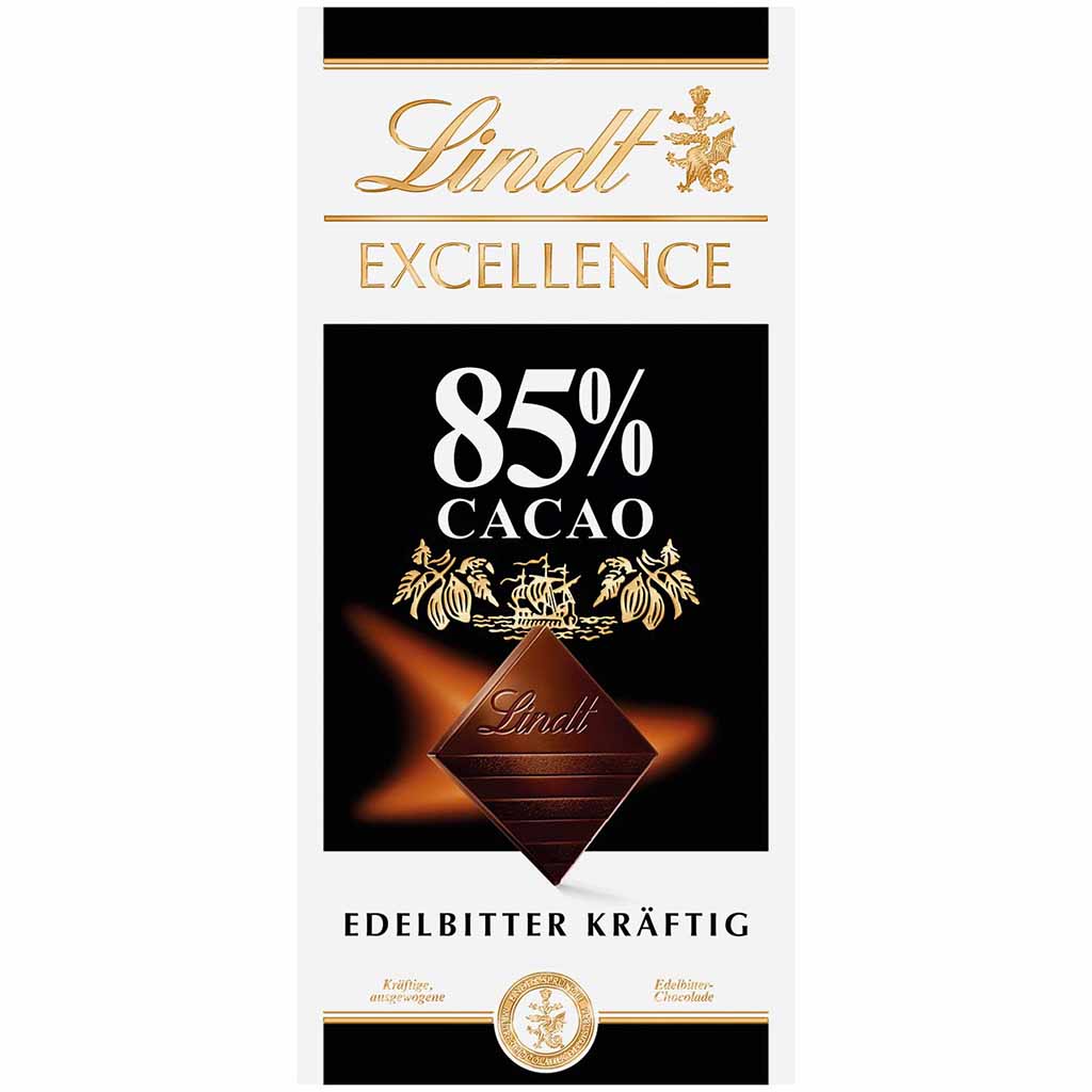 Lindt EXCELLENCE 85% Cacao 100g MHD:30.12.25