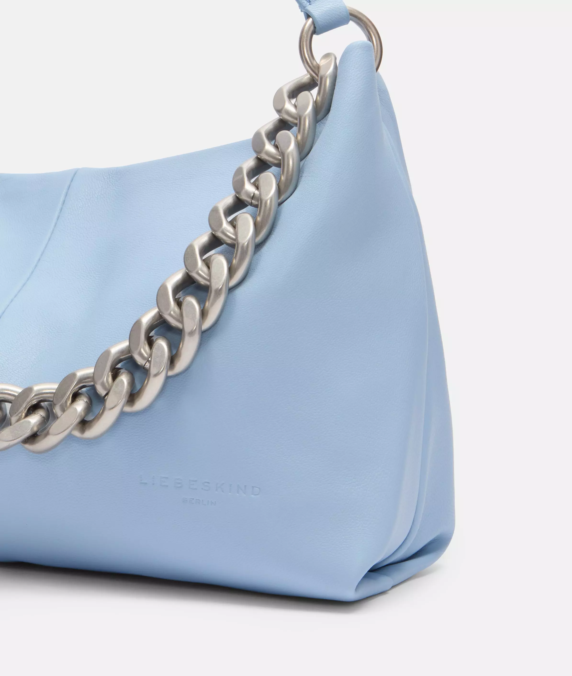 Mira Hobo M Spacious leather hobo bag