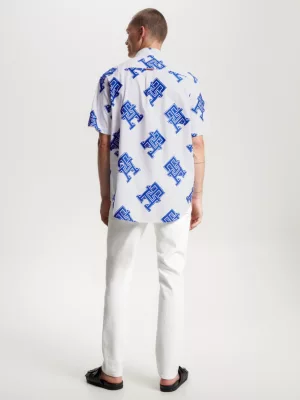 Camisa de manga curta TH Monogram Archive