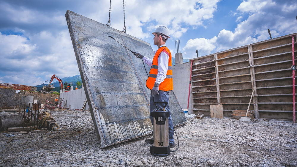 Puvérisateur à pression préalable ik metal inox 10l - construction et industrie
