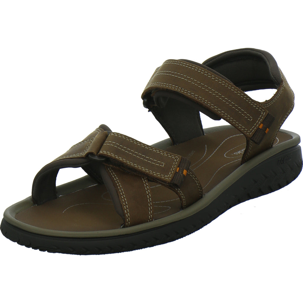 Clarks Sandalen Herren Wesley Shore Dunkelbraun