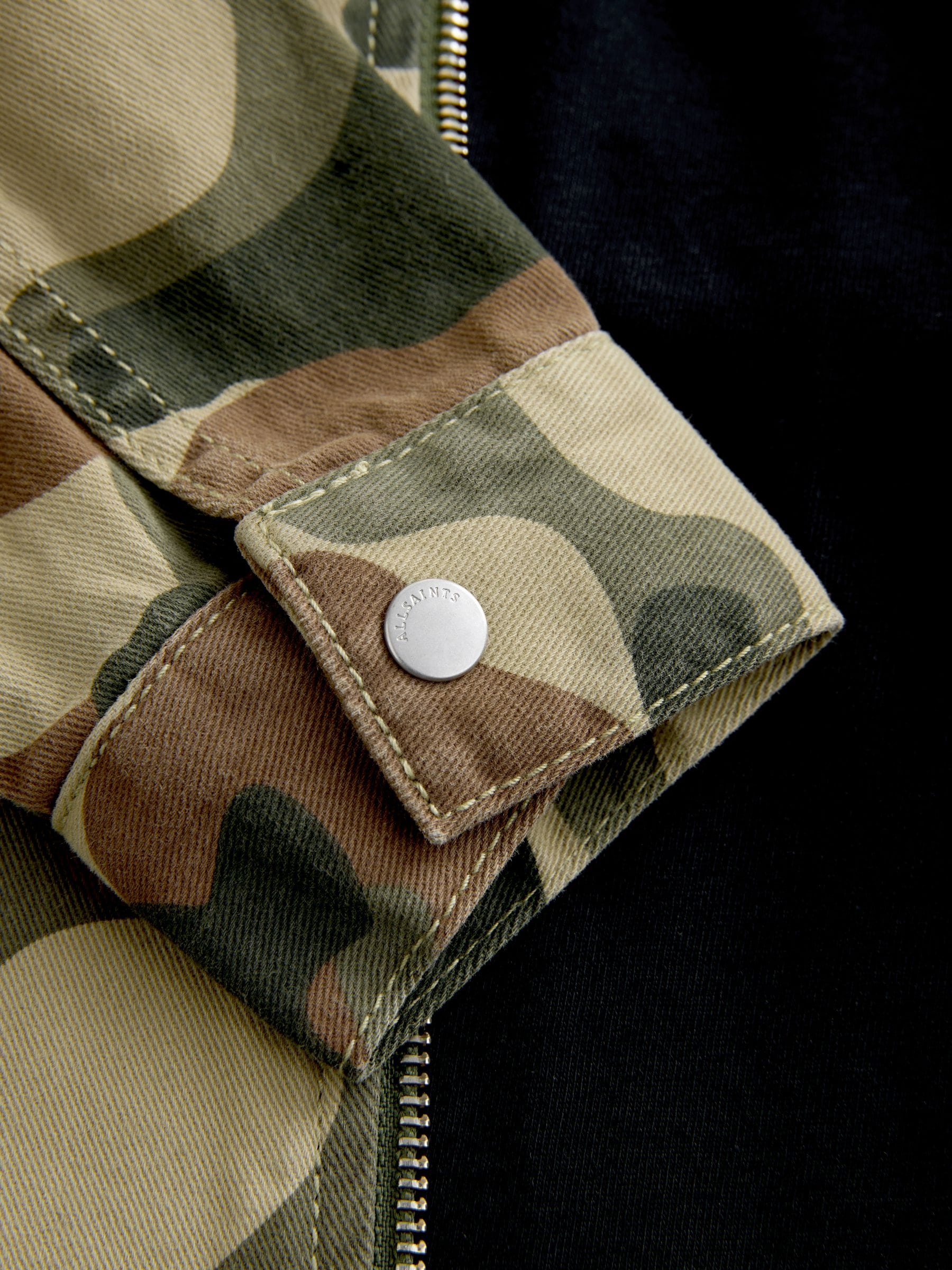 smALLSAINTS Camo Underground Shacket and T-Shirt Set
