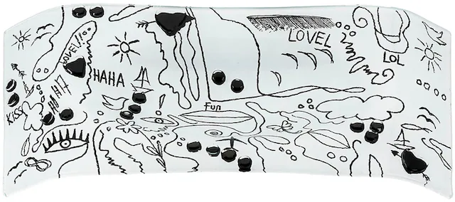 Casablanca by Gilde Dekoschale »Schale Modern Art weiss H.5 cm«