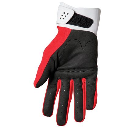 Gants cross Thor SPECTRUM RED WHITE ENFANT - Rouge
