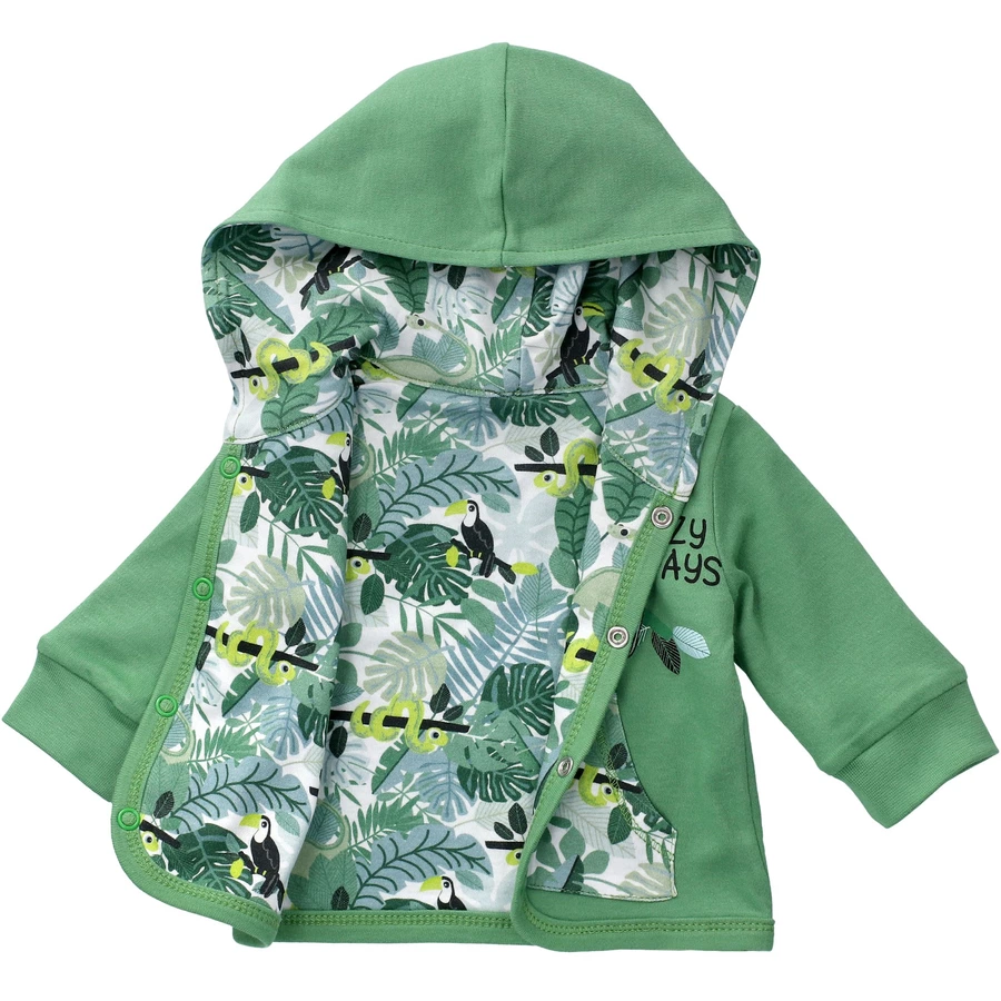 Nini Jacke Flower grün