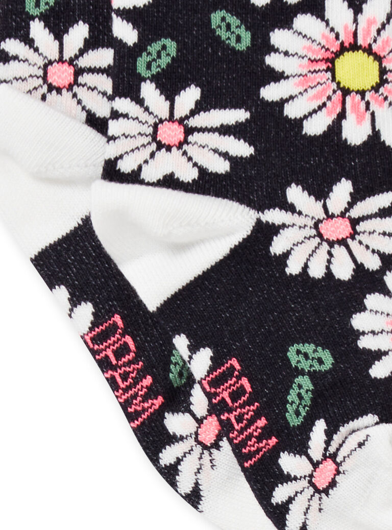 Chaussettes noires bébé fille