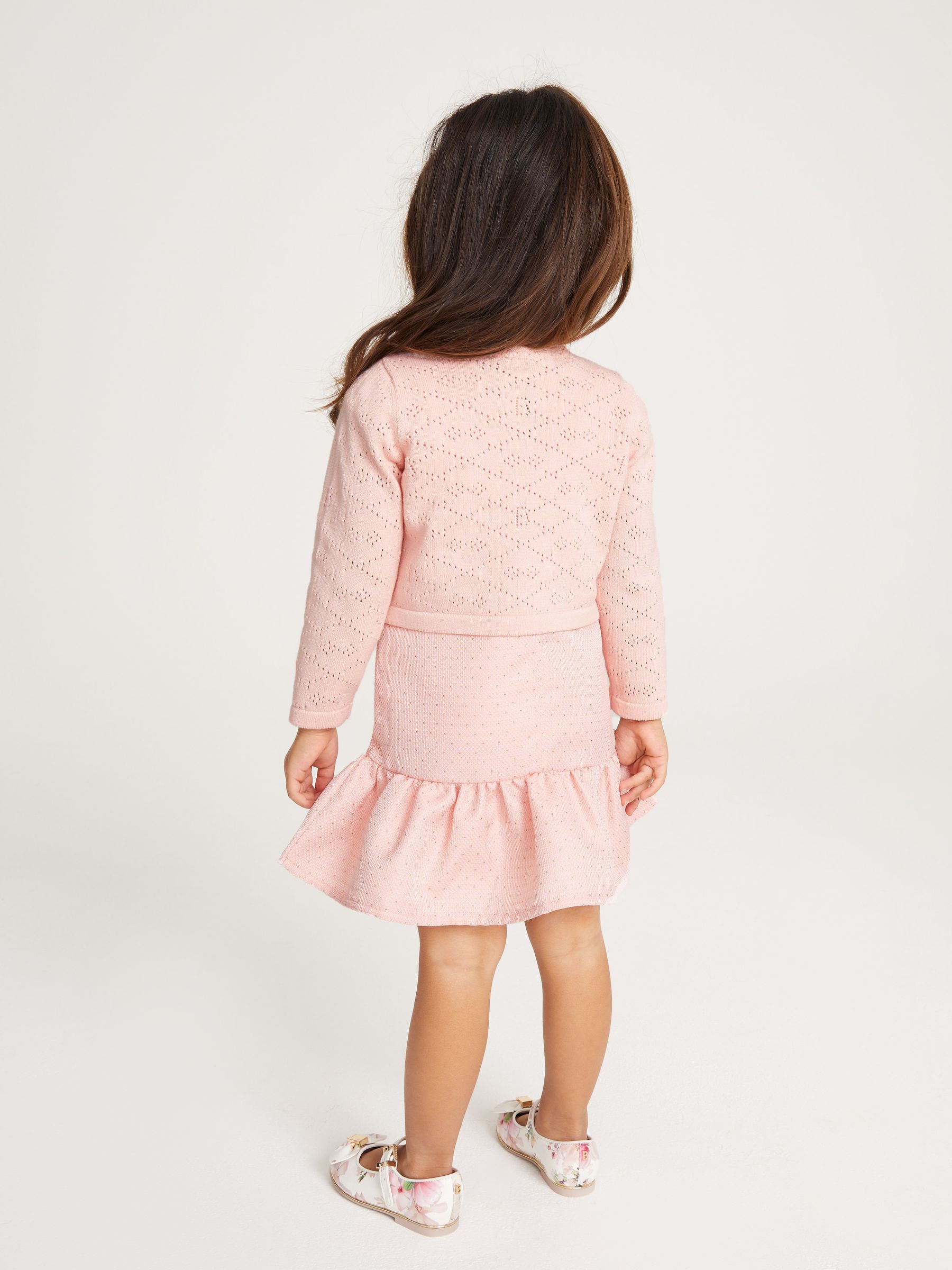 Roze - Baker by Ted Baker 0 - 6 jr 100% katoenen vest