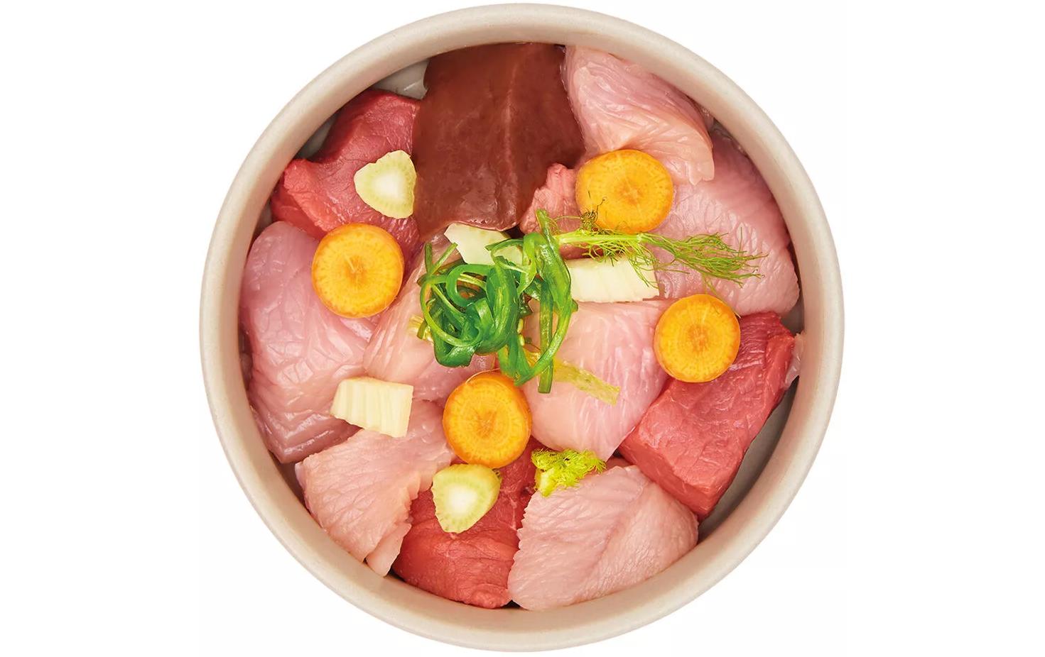 Nassfutter Pute&Rind, 800 gAlleinfuttermittel für ausgewachsene Hunde