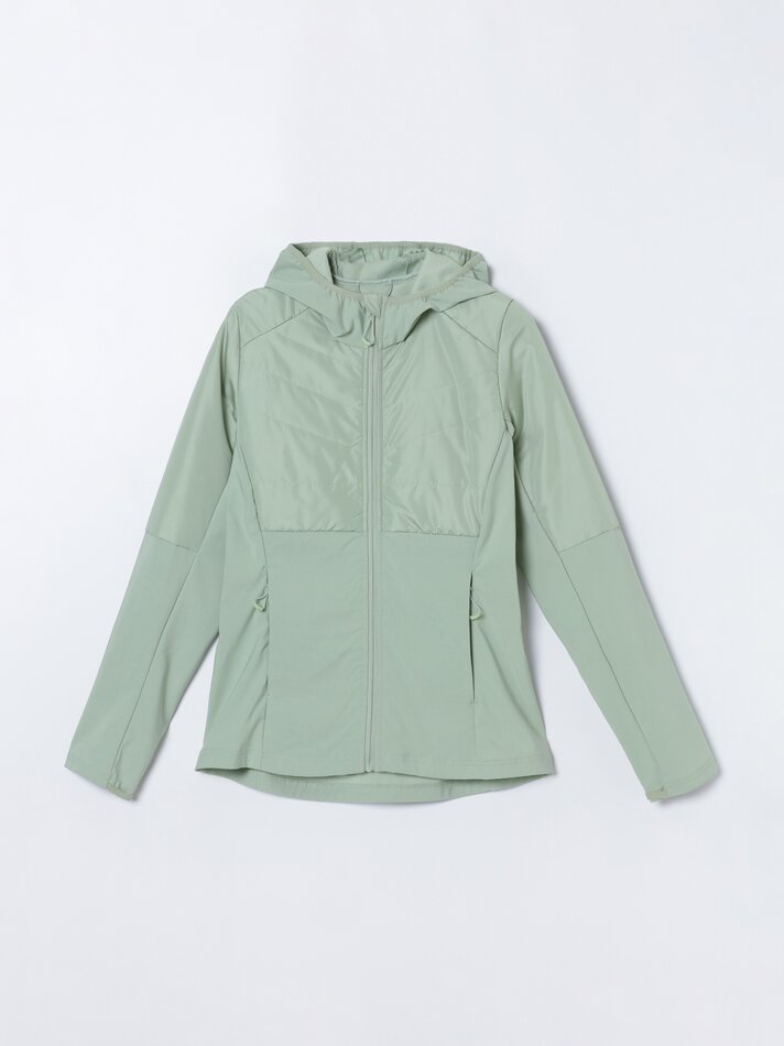 Jaqueta esportiva acolchoada - Verde