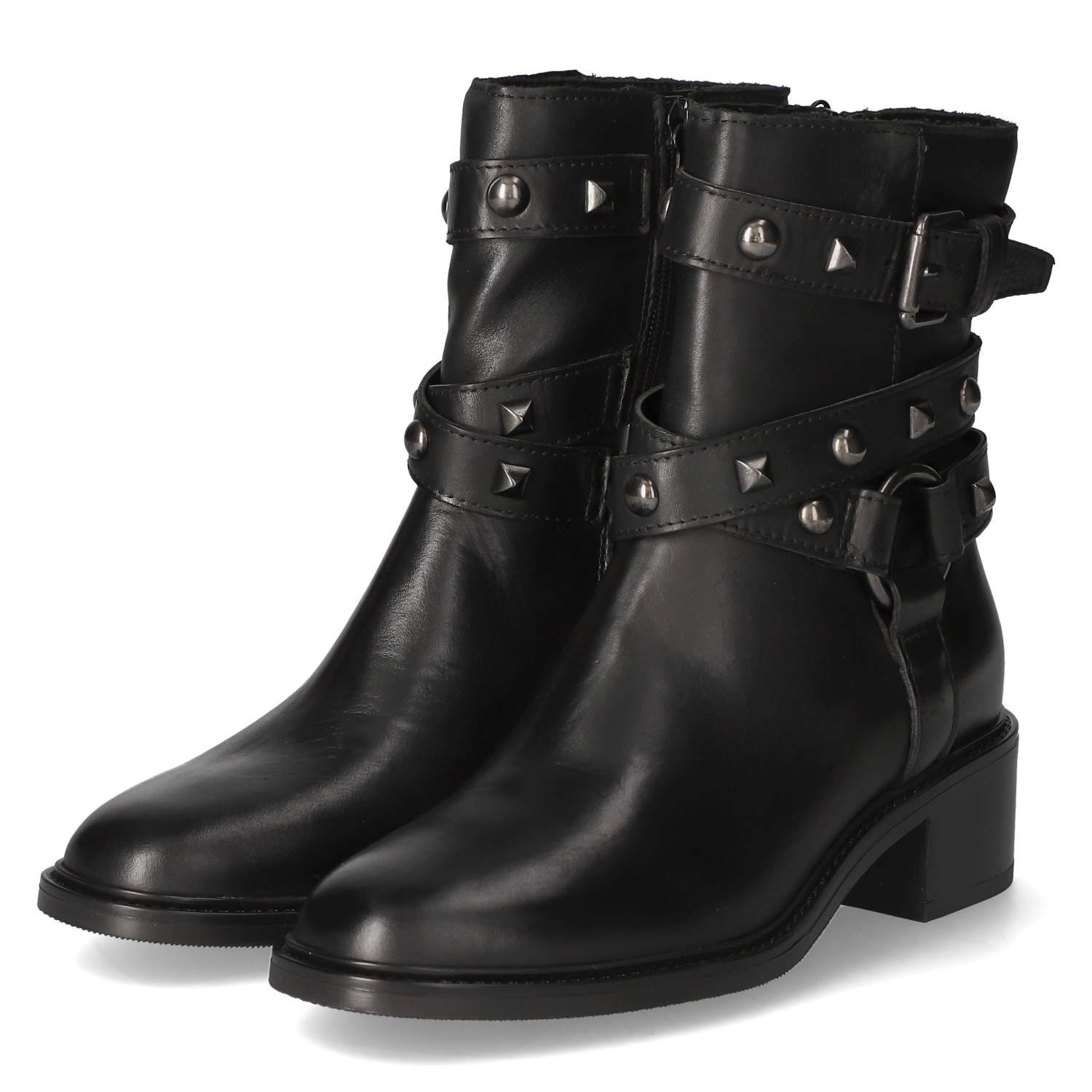 Mjus Stiefeletten Nero Cortina