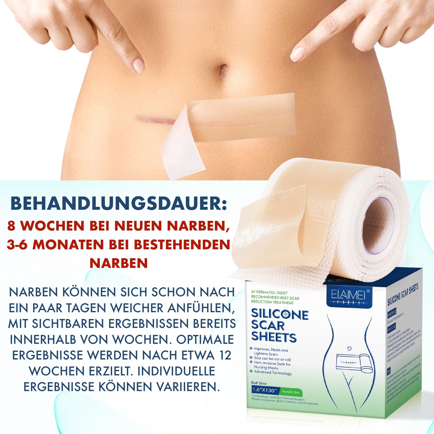 P-Beauty Wundpflaster für Narben