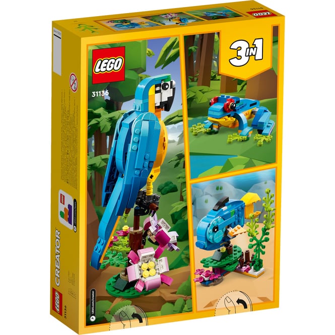 LEGO® Creator 31136 - Exotischer Papagei