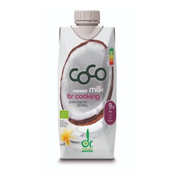 Leite De Coco Bio Para Cozinhar